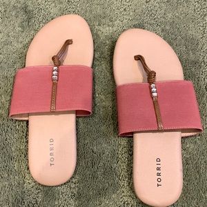Torrid Stretchy Sandals Wide Width